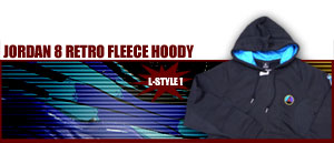 Jordan Brand "Jordan 8 Retro Fleece Hoody" Ls 
