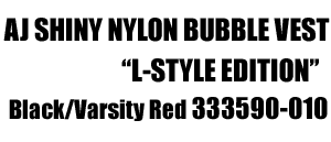 Air Jordan Shiny Nylon Bubble Vest  010