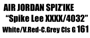 Jordan Spiz'ike Spike Lee Edition 161