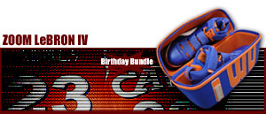 Zoom LeBRON IV "Birthday Bundle 4500 prs" 511