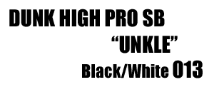 Dunk high Pro SB Unkle